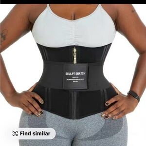 Black Waist Trainer Corset